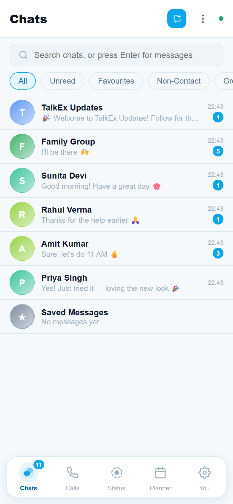 TalkEx communities